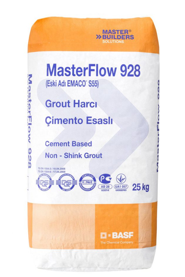 masterflow 928 emaco s55 25kg