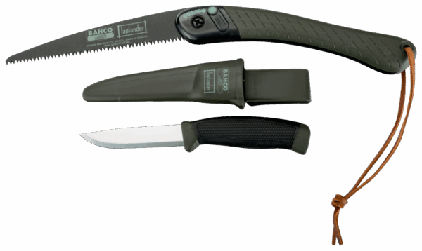 Bahco Laplander Katlanır Testere Ve Bıçak Seti