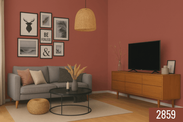 JOTUN Whispering Red 2859 Zen Serisi Zen