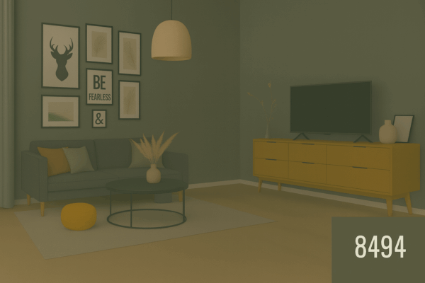 JOTUN Organic Green 8494 Zen Serisi Zen