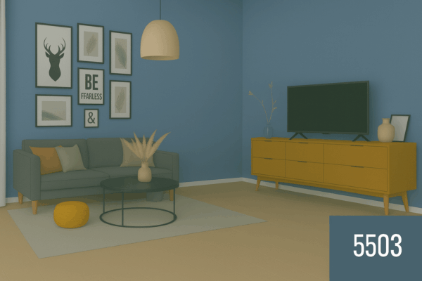 JOTUN Natural Blue 5503 Zen Serisi Zen